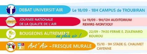 Atmo Guyane, La qualité de l'air en Guyane | Les 20 ans d’existence ...