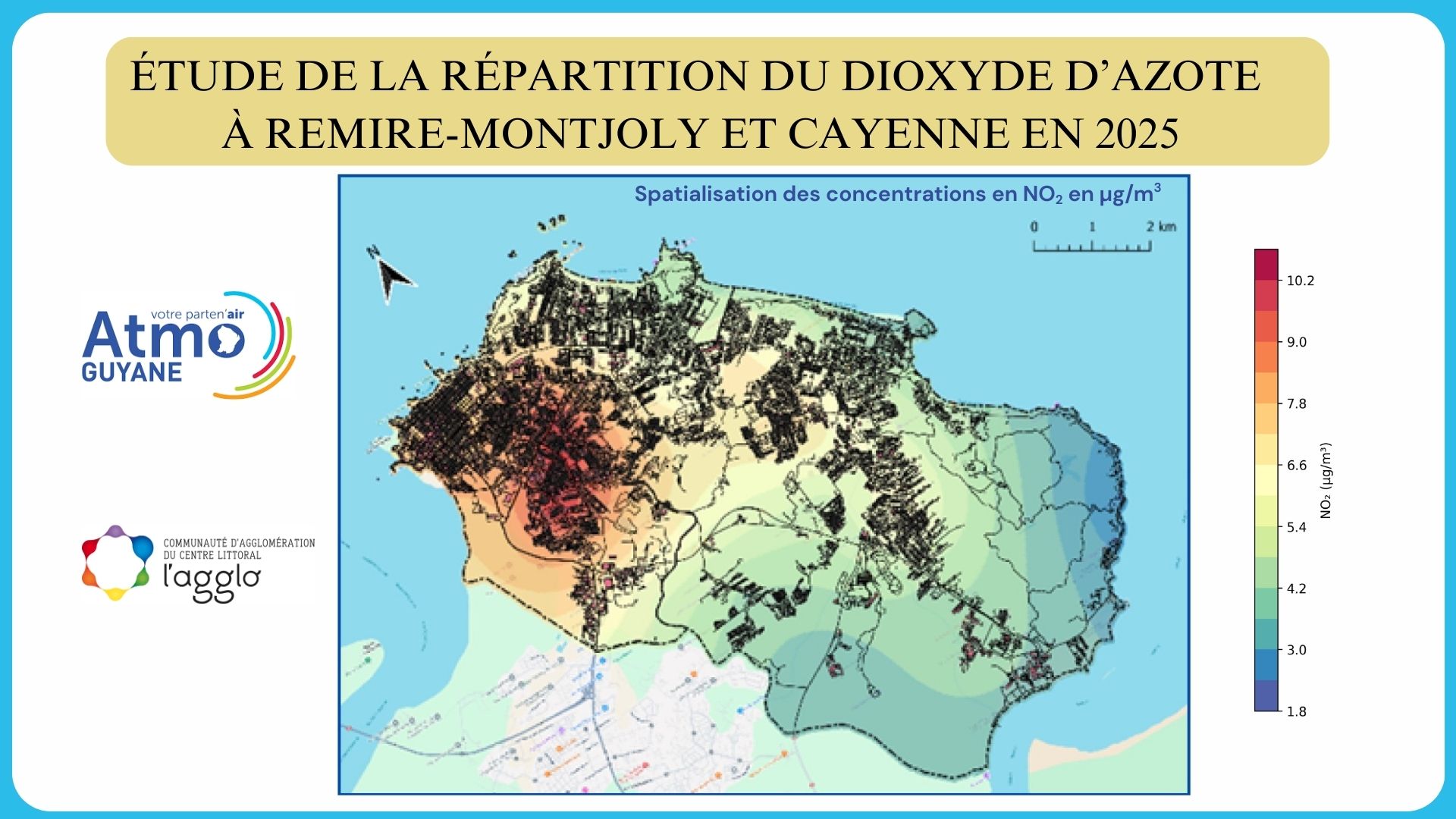 Atmo Guyane, La qualité de l'air en Guyane | ÉTUDE DE LA RÉPARTITION DU ...