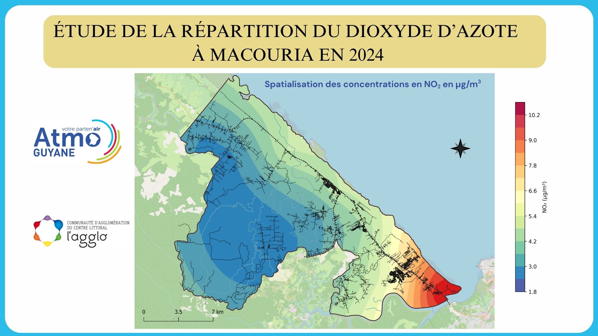 Atmo Guyane, La qualité de l'air en Guyane | Étude de la répartition du ...