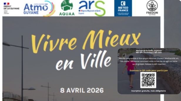  Atmo Guyane célèbre la Journée Mondiale de la Santé à la Maison de la Forêt