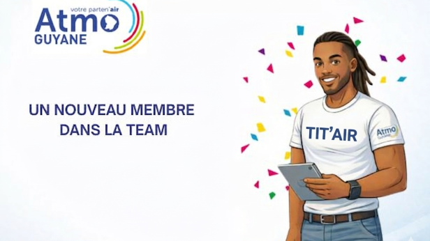 TIT’AIR rejoint l’équipe d’Atmo Guyane