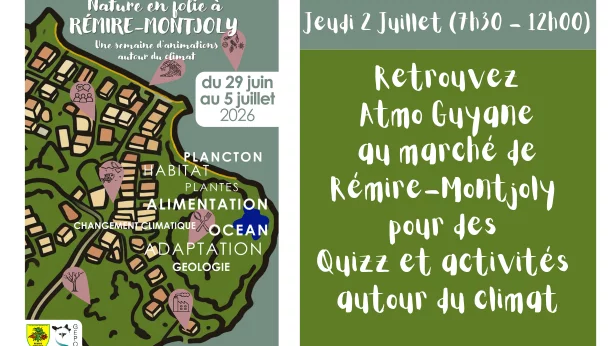 Opération Nature en folie - Matinée au marché de Rémire-Montjoly