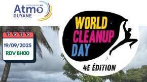 Atmo Guyane organise son 4ème Clean Up Day le...