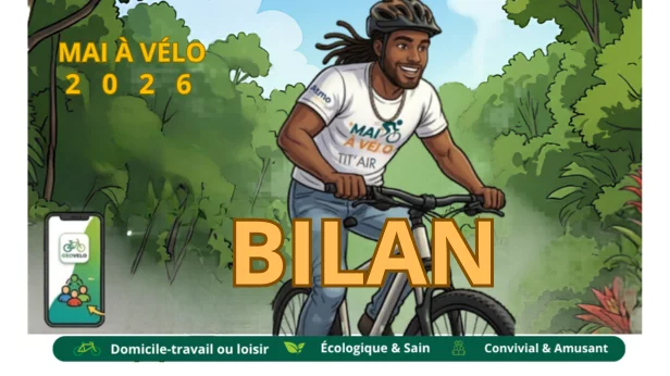 [BILAN] Mai à vélo 2026&nbsp;: Atmo Guyane sur le podium&nbsp;! 