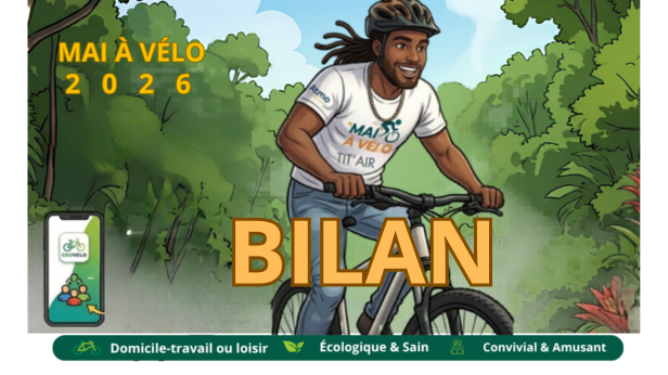 [BILAN] Mai à vélo 2026&nbsp;: Atmo Guyane sur le podium&nbsp;! 
