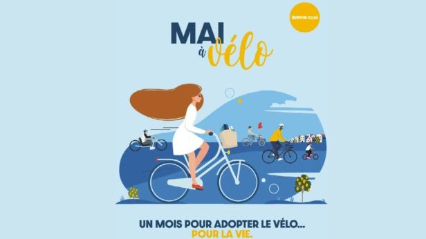 Mai à vélo