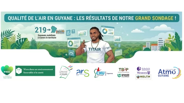 Qualité de l’air en Guyane&nbsp;: résultats de notre sondage&nbsp;!