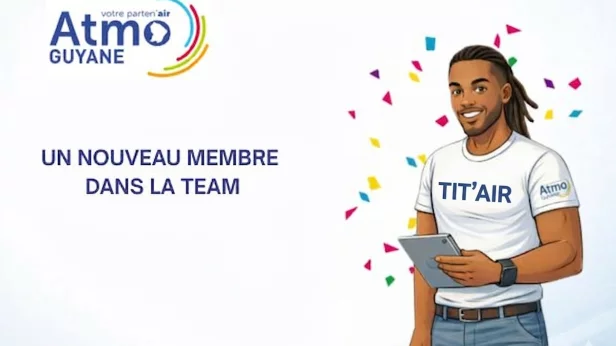 TIT’AIR rejoint l’équipe d’Atmo Guyane