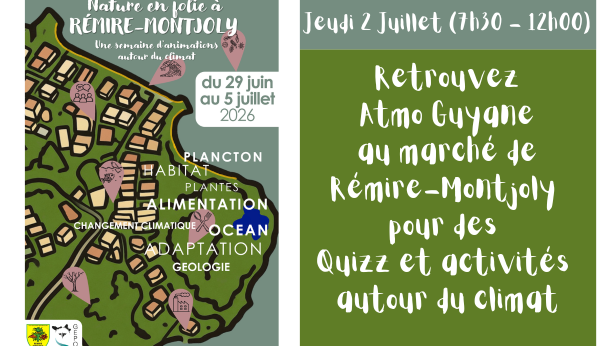Opération Nature en folie - Matinée au marché de Rémire-Montjoly