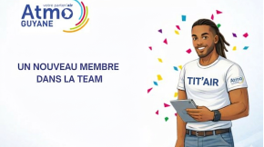 TIT’AIR rejoint l’équipe d’Atmo Guyane