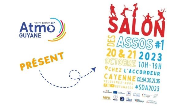 Présence de la team Atmo Guyane au salon des Assos