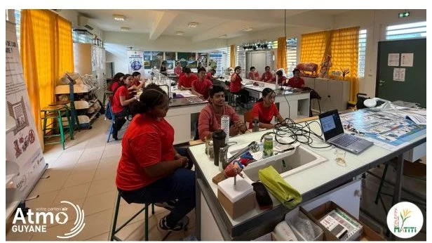 🌬️ Intervention Atmo Guyane – Stage 