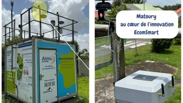 Partenariat ECOMESURE - Atmo Guyane